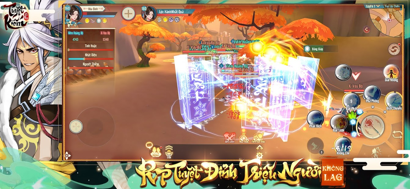 Screenshots Tuyệt Kiếm Cổ Phong Mobile - Game nhập vai hành động kiếm hiệp
