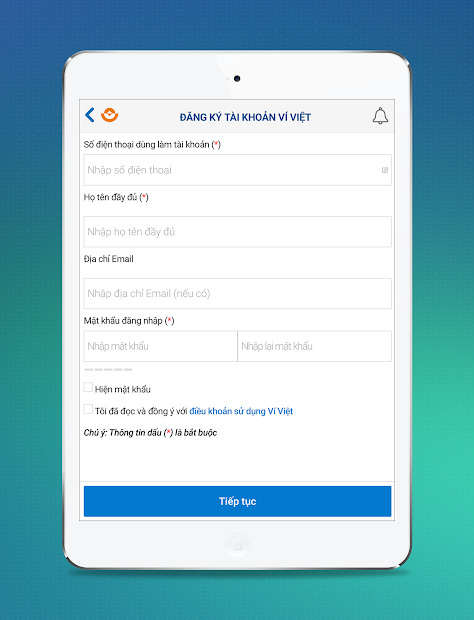 Screenshots Ví Việt: Chuyển tiền nhanh chóng, thanh toán tiện lợi