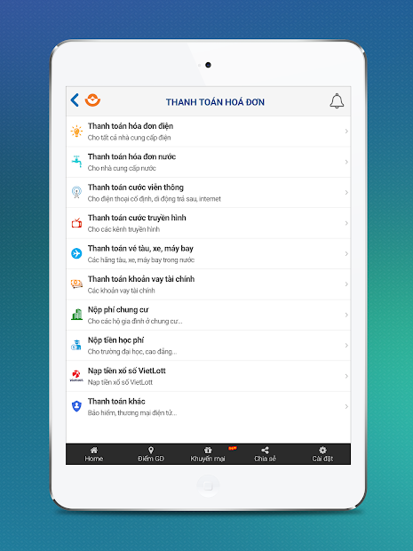 Screenshots Ví Việt: Chuyển tiền nhanh chóng, thanh toán tiện lợi