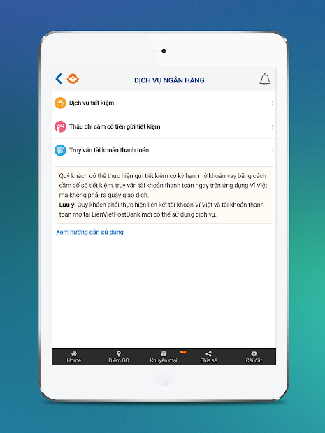 Screenshots Ví Việt: Chuyển tiền nhanh chóng, thanh toán tiện lợi