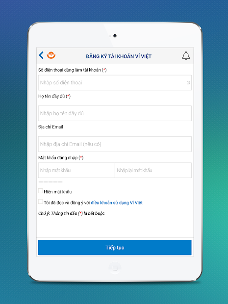 Screenshots Ví Việt: Chuyển tiền nhanh chóng, thanh toán tiện lợi
