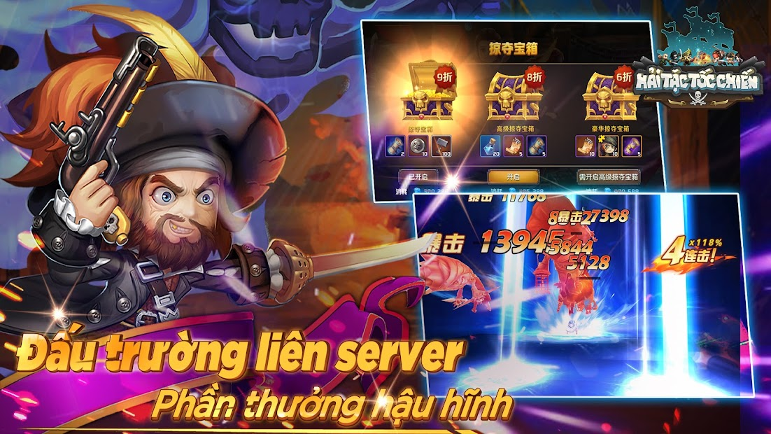 Screenshots Hải Tặc Tốc Chiến - Cướp biển vùng Caribe | Game chiến thuật