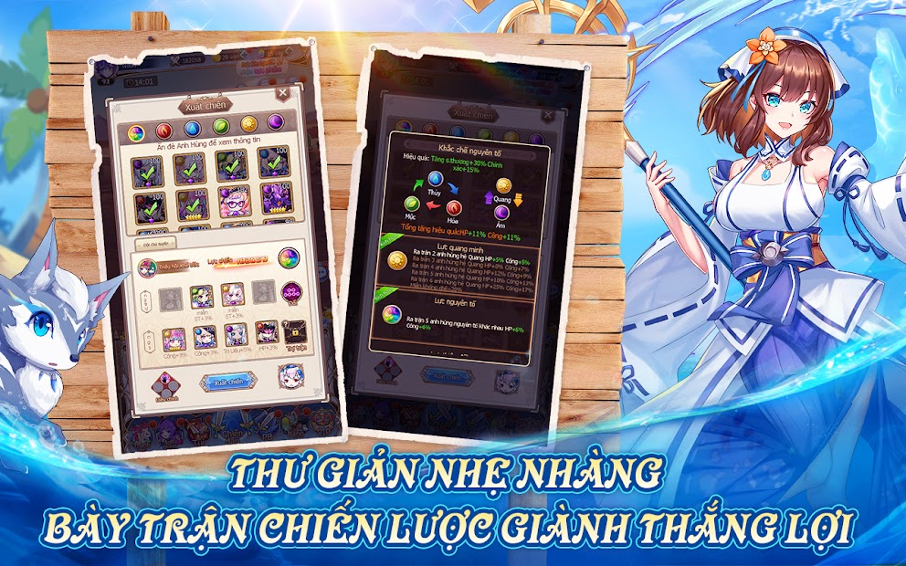 Screenshots Idle Goddess - Đấu trường Nữ thần | Game chiến thuật cuốn hút