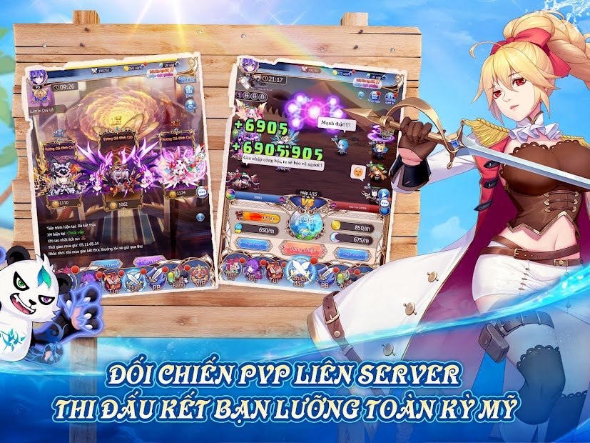 Screenshots Idle Goddess - Đấu trường Nữ thần | Game chiến thuật cuốn hút