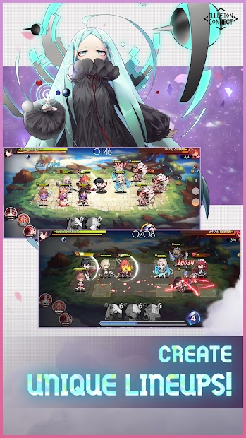 Screenshots Illusion Connect - Siêu phẩm game chiến thuật anime hấp dẫn
