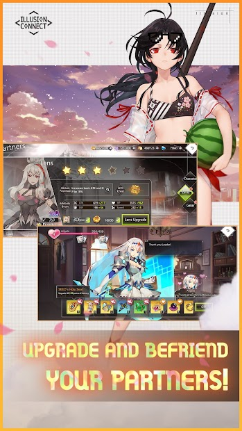 Screenshots Illusion Connect - Siêu phẩm game chiến thuật anime hấp dẫn