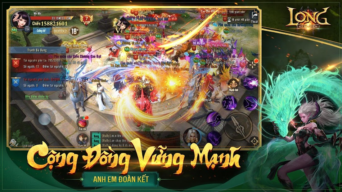 Screenshots Long Kỷ Nguyên VTC - Game nhập vai hóa rồng