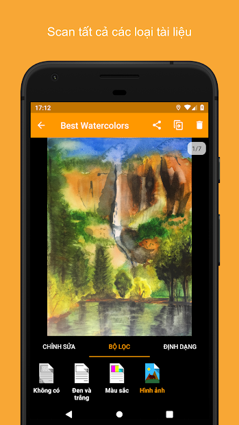Screenshots Genius Scan - Công cụ scan văn bản, PDF thông minh