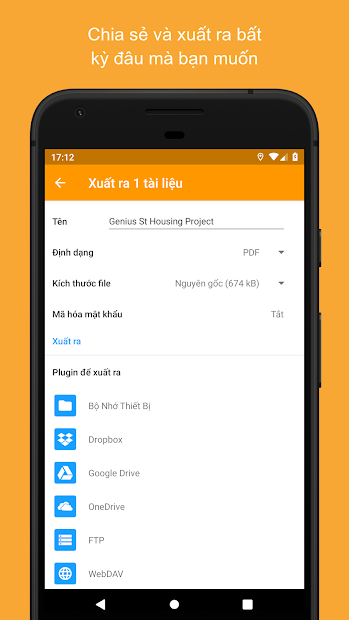 Screenshots Genius Scan - Công cụ scan văn bản, PDF thông minh