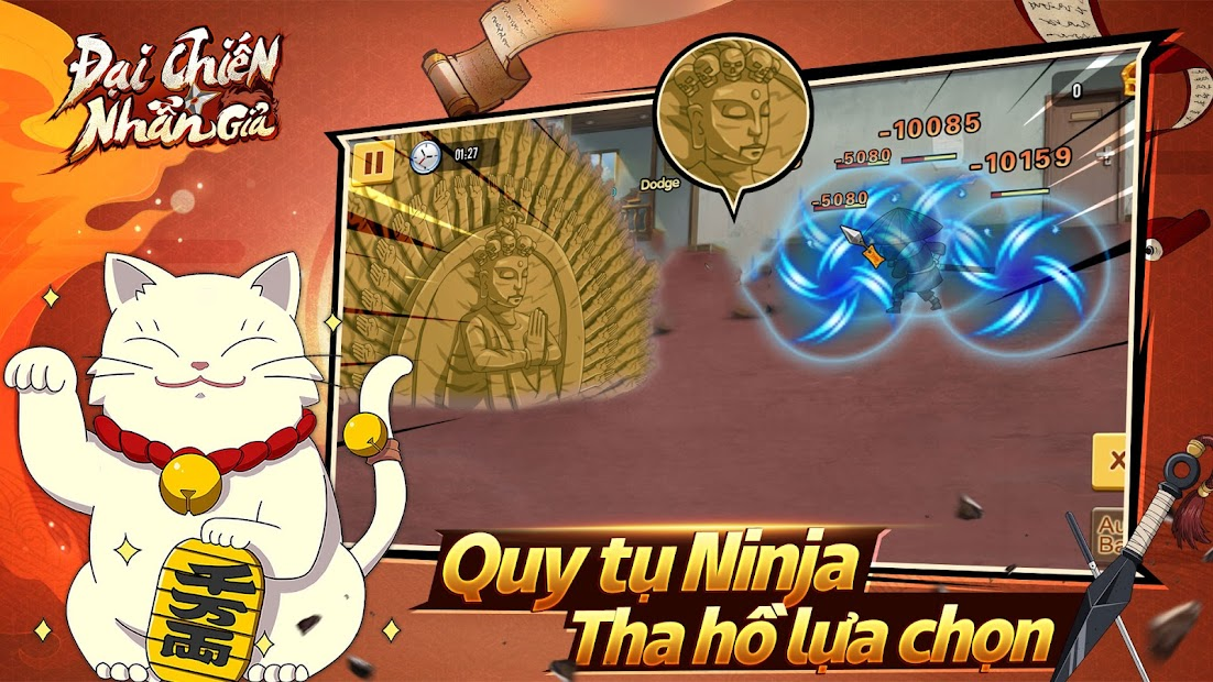 Screenshots Đại Chiến Nhẫn Giả | Game nhập vai đấu tướng 2D kinh điển
