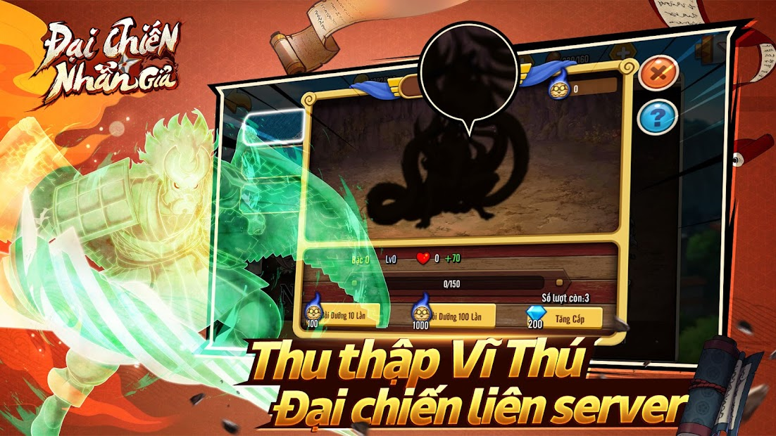 Screenshots Đại Chiến Nhẫn Giả | Game nhập vai đấu tướng 2D kinh điển