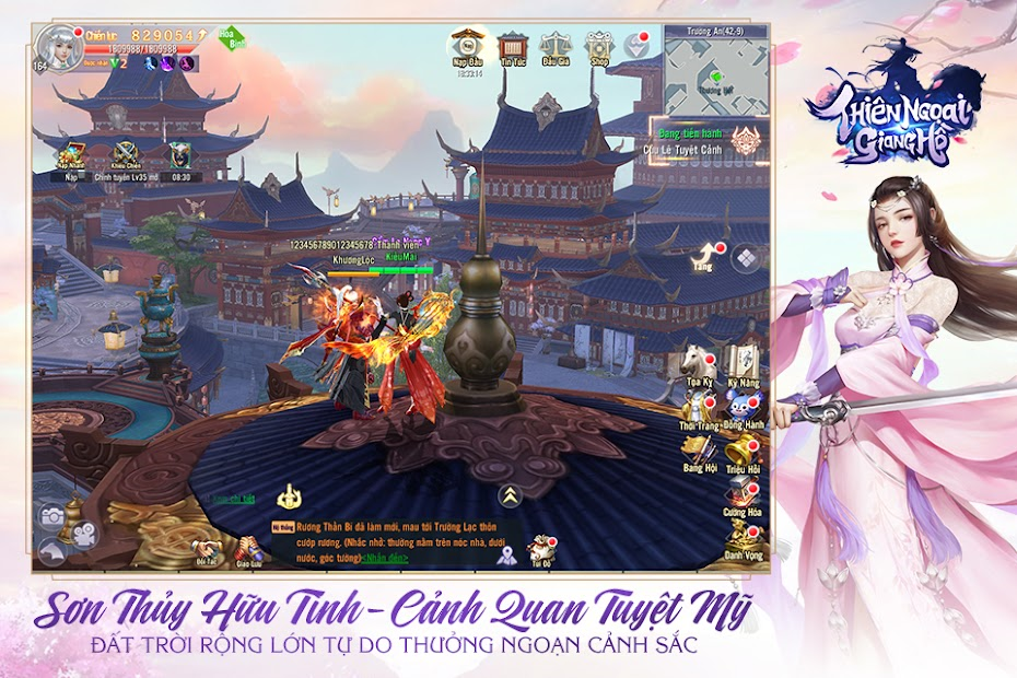 Screenshots Thiên Ngoại Giang Hồ - Game mobile kiếm hiệp võ lâm