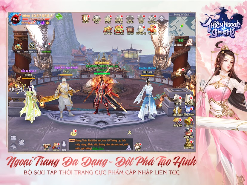 Screenshots Thiên Ngoại Giang Hồ - Game mobile kiếm hiệp võ lâm