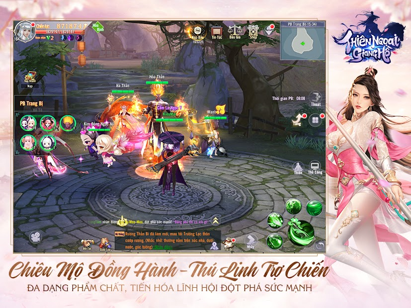 Screenshots Thiên Ngoại Giang Hồ - Game mobile kiếm hiệp võ lâm