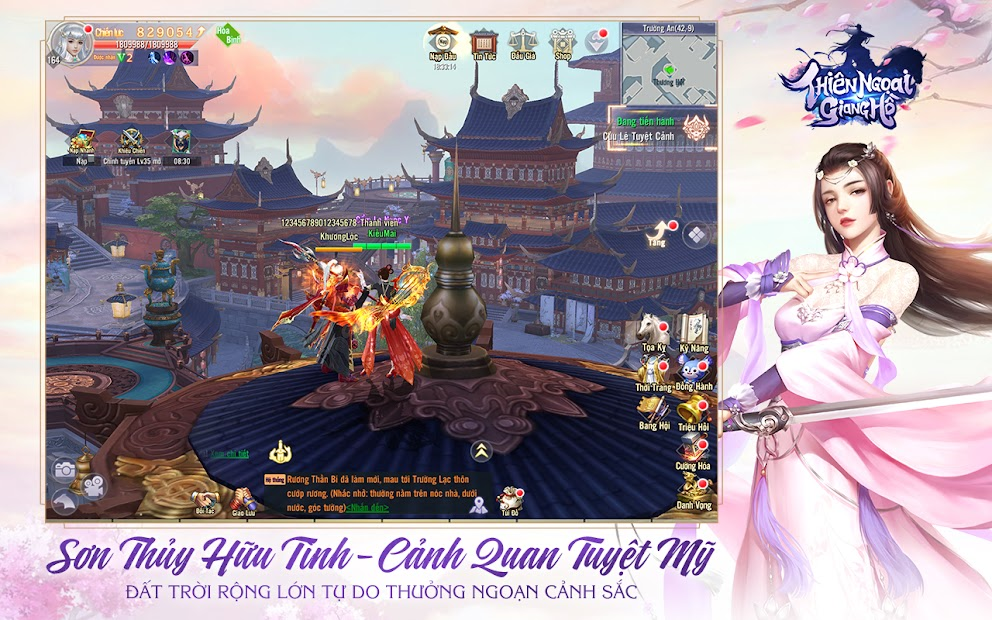 Screenshots Thiên Ngoại Giang Hồ - Game mobile kiếm hiệp võ lâm