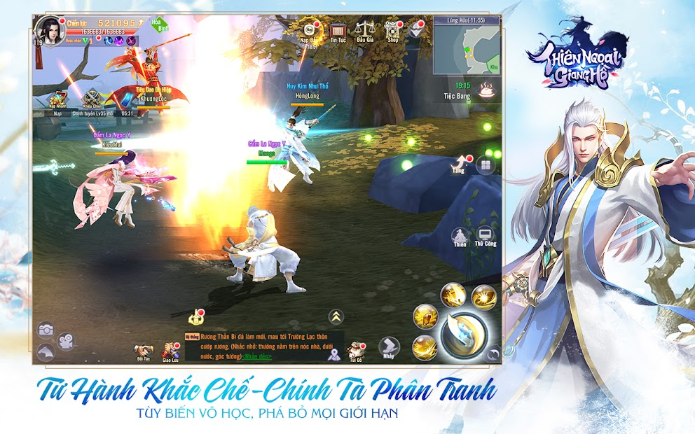 Screenshots Thiên Ngoại Giang Hồ - Game mobile kiếm hiệp võ lâm