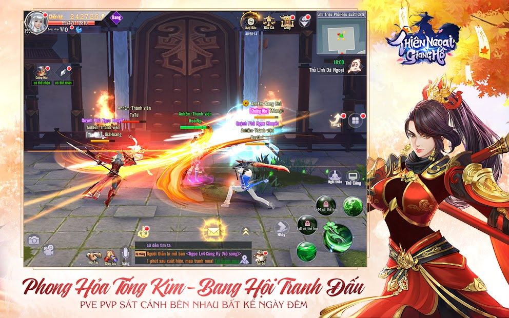 Screenshots Thiên Ngoại Giang Hồ - Game mobile kiếm hiệp võ lâm