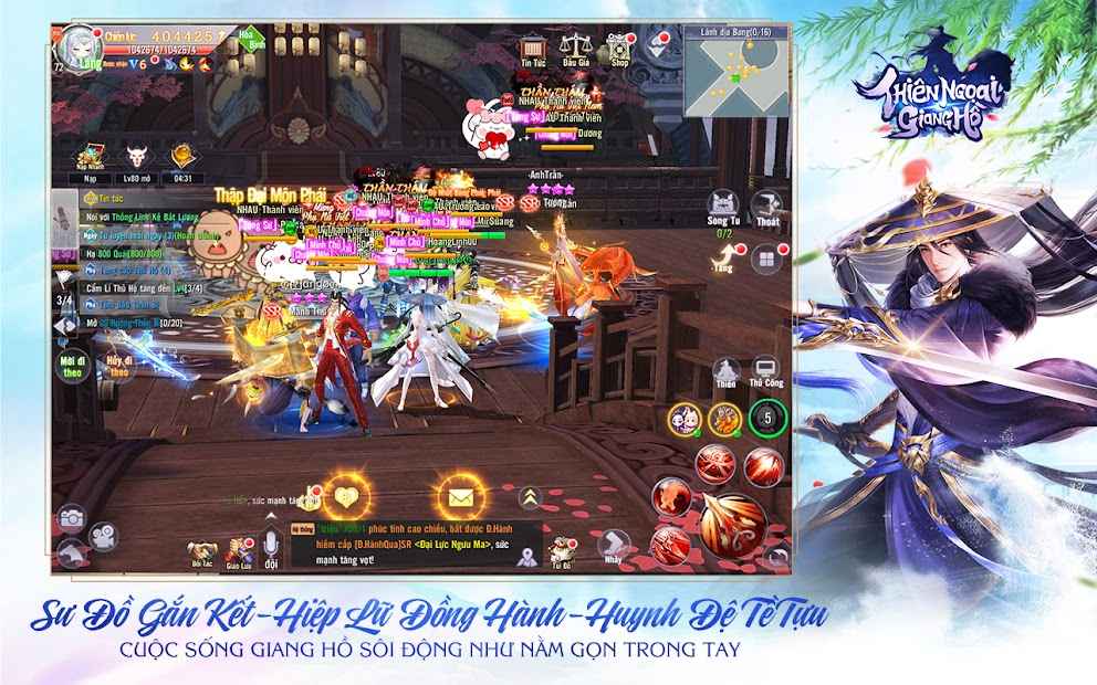 Screenshots Thiên Ngoại Giang Hồ - Game mobile kiếm hiệp võ lâm