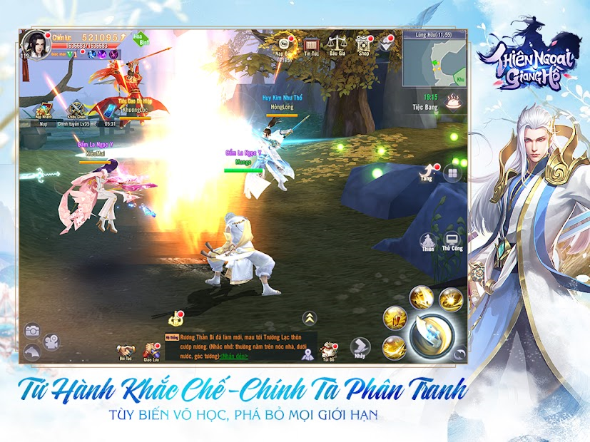 Screenshots Thiên Ngoại Giang Hồ - Game mobile kiếm hiệp võ lâm