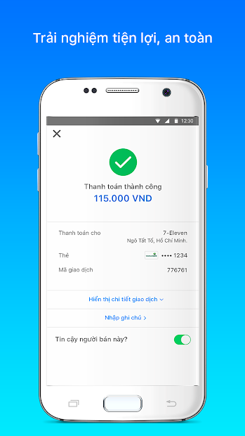 Screenshots Tải Moca - Ứng dụng thanh toán tiện lợi