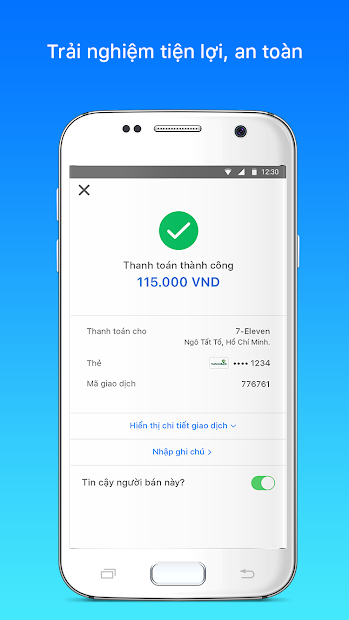 Screenshots Tải Moca - Ứng dụng thanh toán tiện lợi