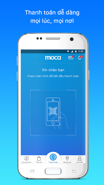 Screenshots Tải Moca - Ứng dụng thanh toán tiện lợi