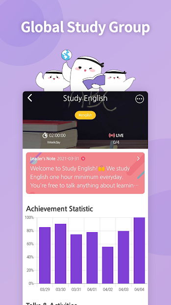 Screenshots FLIP - Ứng dụng theo dõi thời gian tập trung học tập, làm việc
