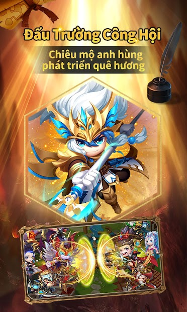 Chụp màn hình Yêu Quái Tam Quốc - game mobile chiến thuật thẻ bài