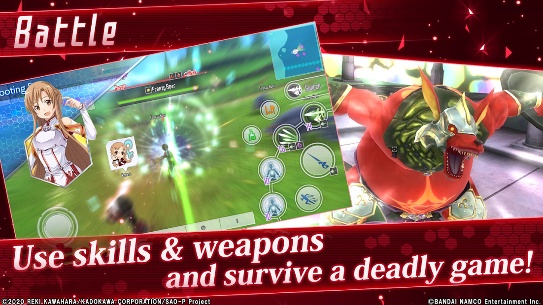 Ảnh chụp màn hình Sword Art Online: Integral Factor – Thế giới mở-MMORPG