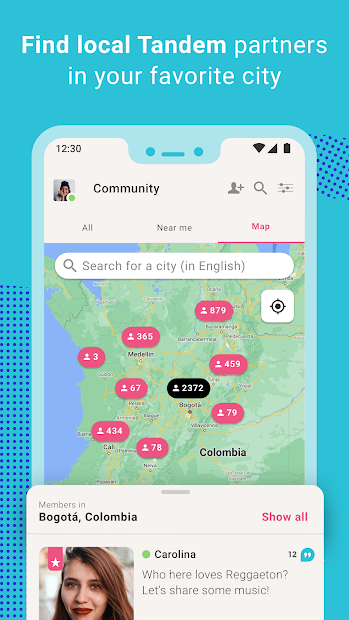 Screenshots Tandem - Thông thạo mọi ngôn ngữ với người nước ngoài