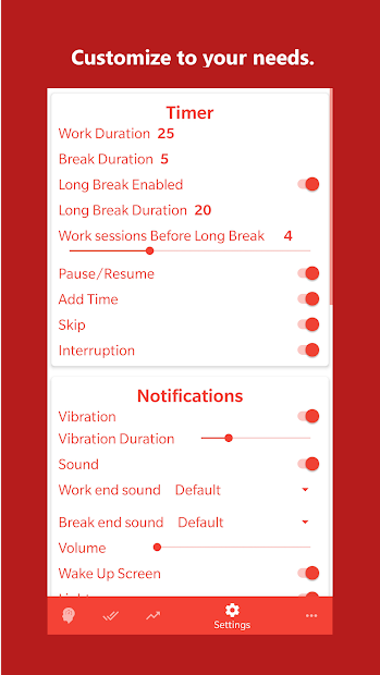 Screenshots Brain Focus Productivity Timer - Bộ đếm giờ tập trung não bộ