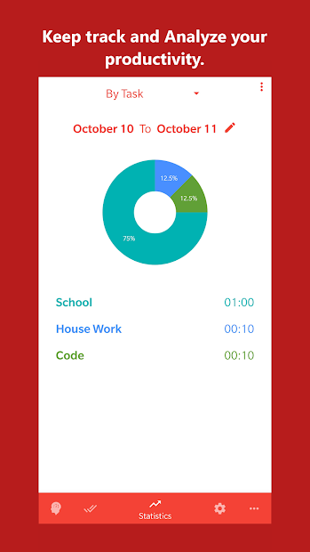 Screenshots Brain Focus Productivity Timer - Bộ đếm giờ tập trung não bộ