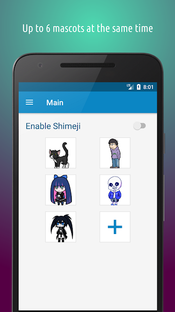 Tải Shimeji: App tạo nhân vật anime chạy trên màn hình điện thoại