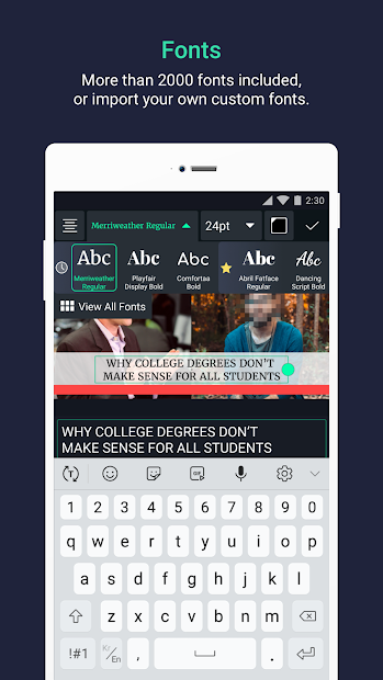 Screenshots Tải Alight Motion - Ứng dụng chỉnh sửa video và tạo đồ họa