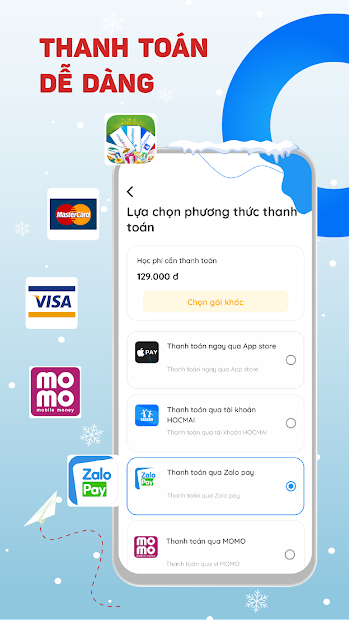 Screenshots HOCMAI - Ứng dụng học trực tuyến từ lớp 1 - 12