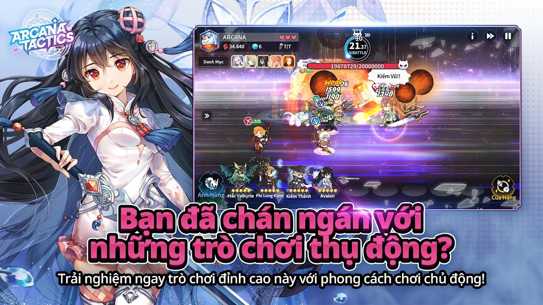 Screenshots Arcana Tactics - Game RPG phong cách anime