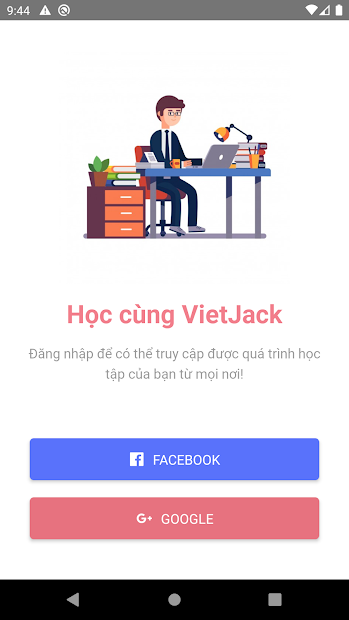 Screenshots VietJack - Học tốt, giải toán, soạn văn, hỏi bài và thi online