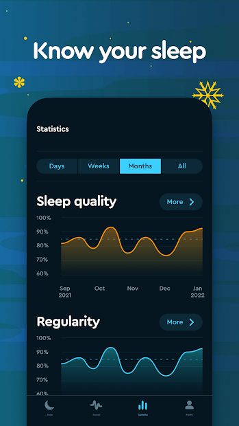 Screenshots Sleep Cycle - Đồng hồ quản lý giấc ngủ ngon của bạn