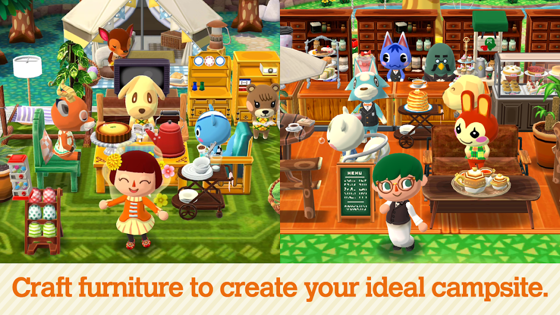 Screenshots Animal Crossing: Pocket Camp - Game giả lập cắm trại