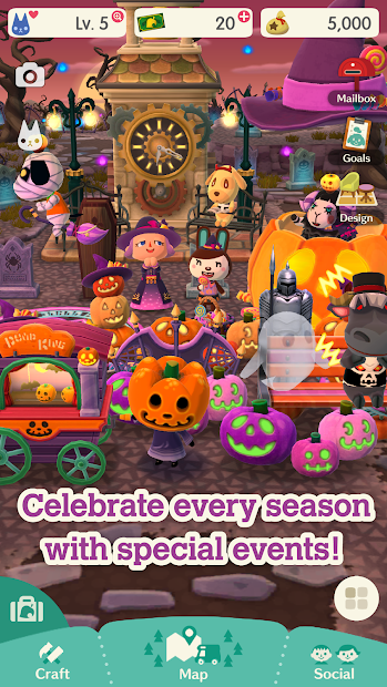 Screenshots Animal Crossing: Pocket Camp - Game giả lập cắm trại