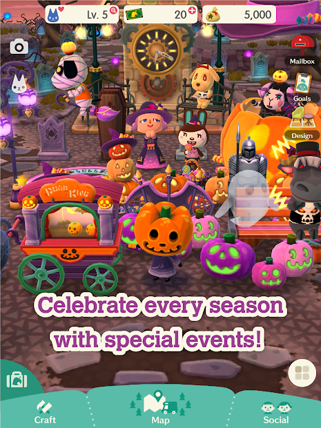 Screenshots Animal Crossing: Pocket Camp - Game giả lập cắm trại