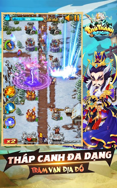 Screenshots Thủ Thành Origin Funtap - Game Tam Quốc bảo vệ thành trì hấp dẫn