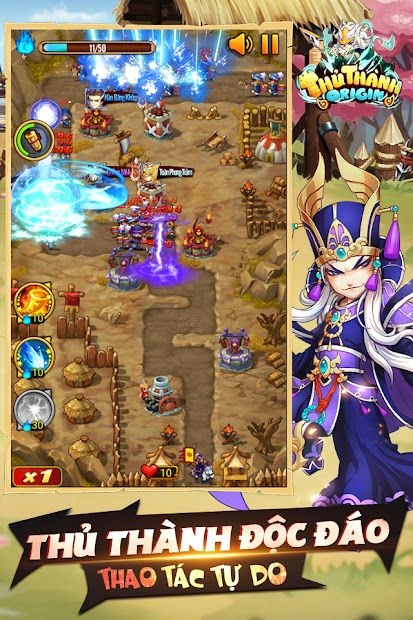 Screenshots Thủ Thành Origin Funtap - Game Tam Quốc bảo vệ thành trì hấp dẫn