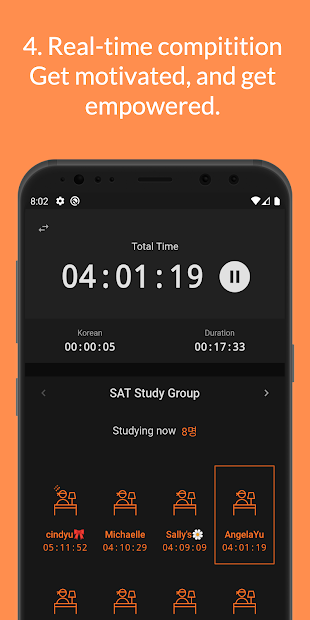 Screenshots YPT (Yeolpumta) - Đồng hồ đo lường thời gian học tập