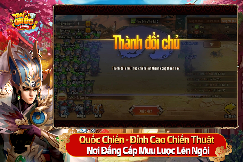Screenshots Tam Quốc Origin - Game chiến thuật Tam Quốc đỉnh cao