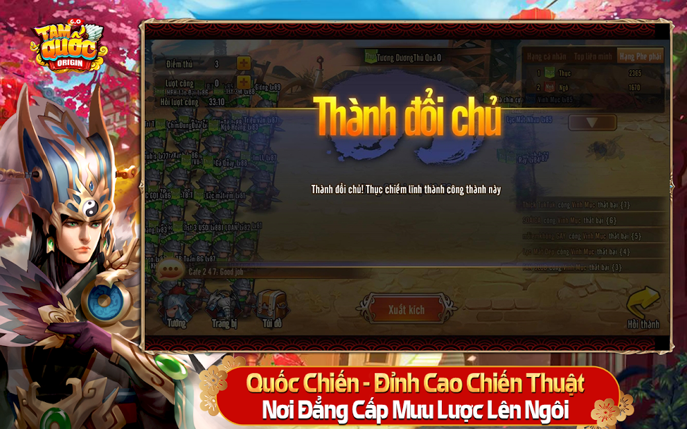 Screenshots Tam Quốc Origin - Game chiến thuật Tam Quốc đỉnh cao