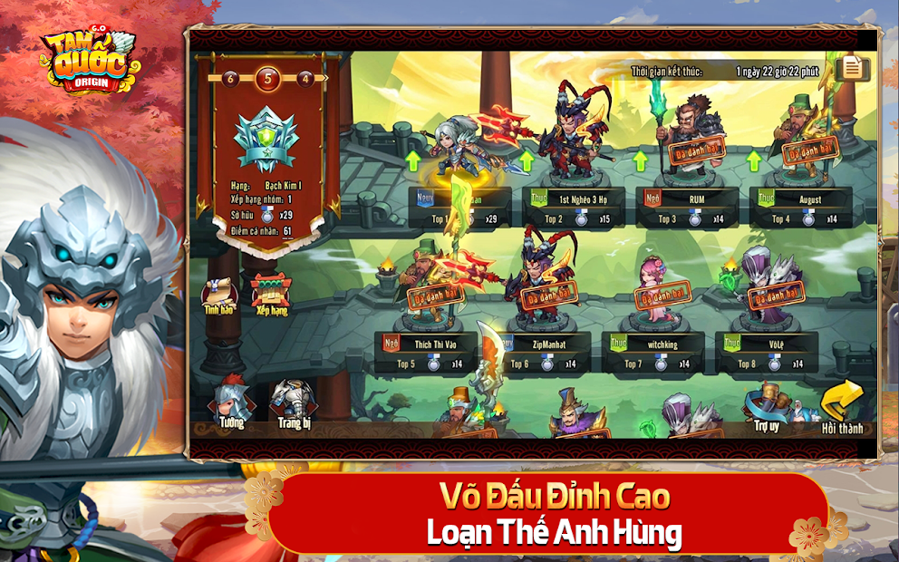 Screenshots Tam Quốc Origin - Game chiến thuật Tam Quốc đỉnh cao