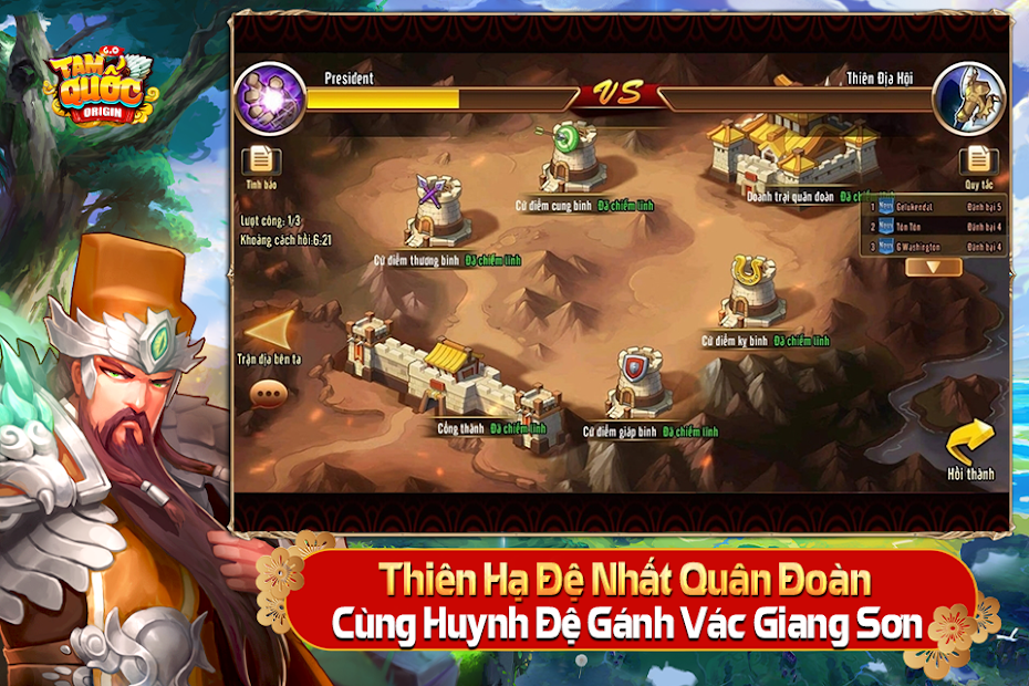 Screenshots Tam Quốc Origin - Game chiến thuật Tam Quốc đỉnh cao