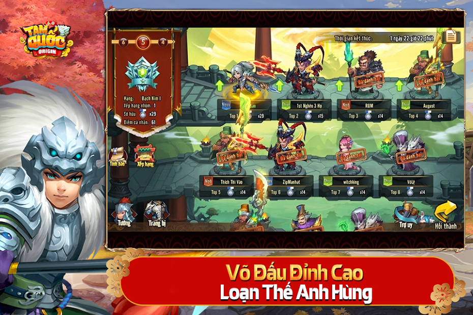 Screenshots Tam Quốc Origin - Game chiến thuật Tam Quốc đỉnh cao