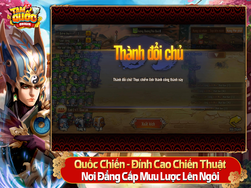 Screenshots Tam Quốc Origin - Game chiến thuật Tam Quốc đỉnh cao